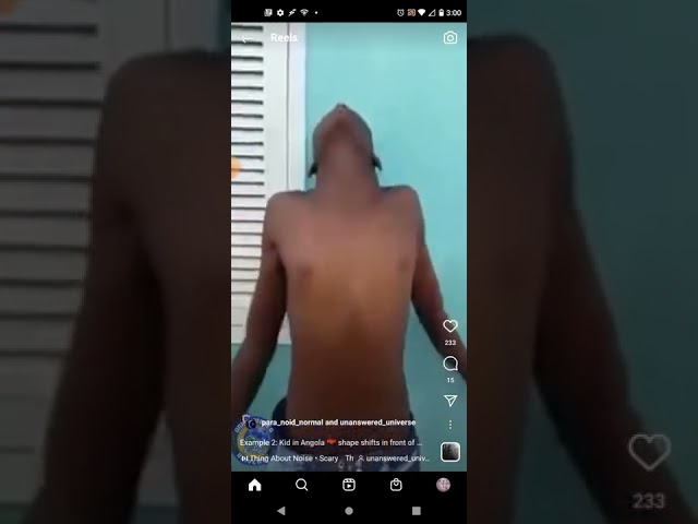 real life shapeshifter caught on camera  #shorts #shortsvideo #shapeshifting