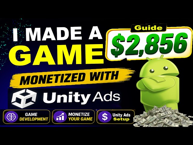 Build Mobile Game App and setup UnityAds Guide