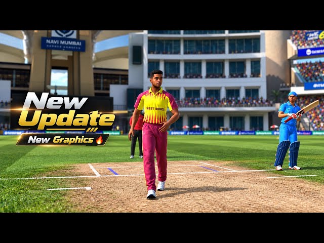 New Update & Visual Upgrade 🔥 SSPRO Cricket Mobile Gameplay 🏏