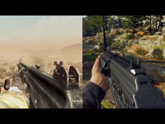 Black Ops - Galil Reload Animation Evolution