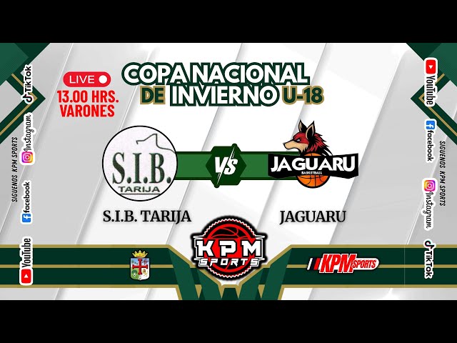 JAGUARU vs SIB TARIJA / FINAL - COPA NACIONAL DE INVIERNO