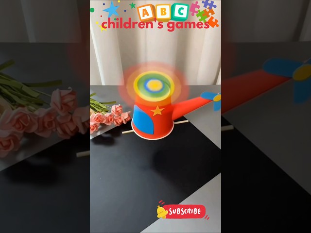 make a helicopter using papers cups that can fly #creativity #funnyshorts #sweetchiltv