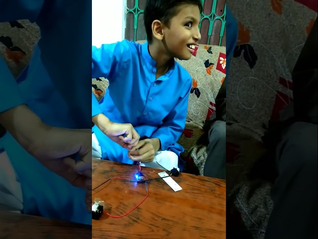 SMD Light Repairing with 3V Battery & Push Button Wiring 🔧💡 #technology #viral #smdlight #repairing
