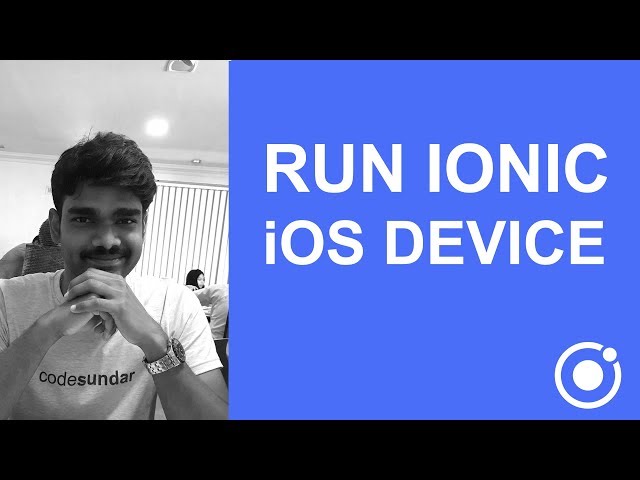 How to run cordova and ionic apps to iOS device or simulator