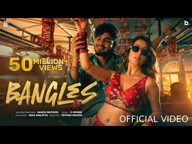 Bangles (Official #Video) Sanju Rathod Ft. Isha Malviya | G-Spark | #Marathi Pop 2026 | बांगडी