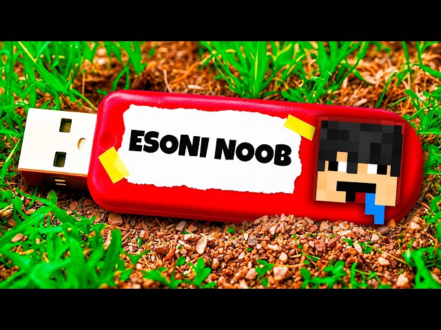 I Found ESONI NOOB's Secret World USB in MINECRAFT