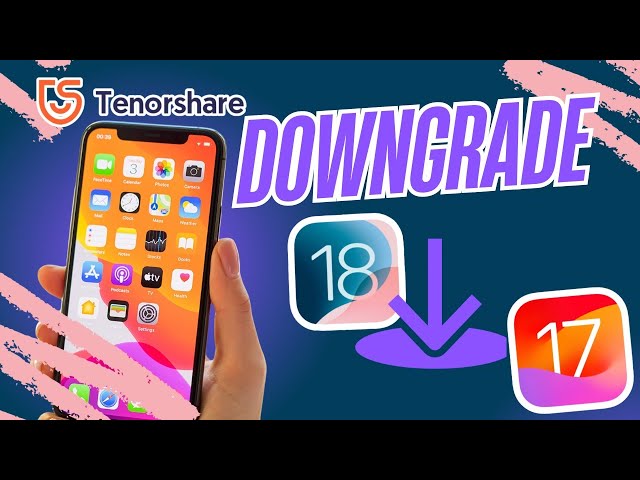 ✅Cómo Volver de iOS 26/18 a iOS 17 Anterior Gratis | Downgrade iOS 26/18