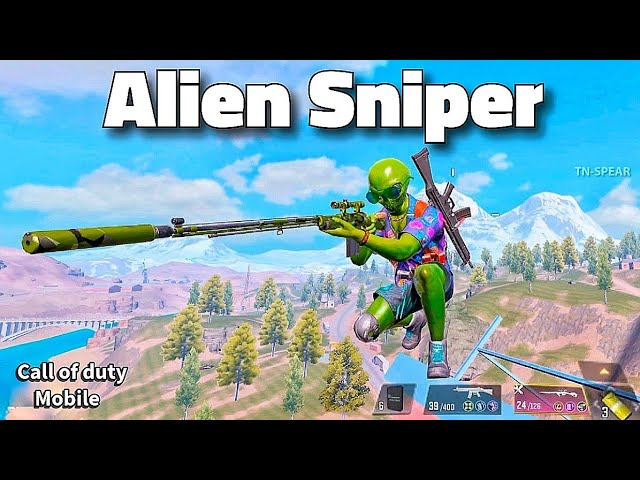 Alien CODM Sniper | COD mobile Solo Sniper gameplay 