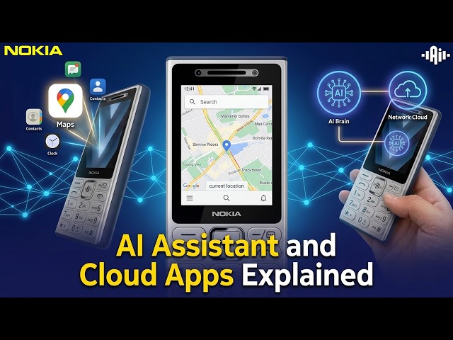 Nokia 210 4G 2026 - AI Assistant and Cloud Apps Explained