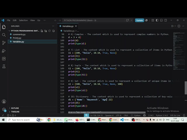 Typecasting in Python