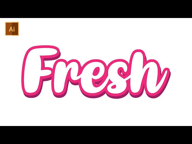 Adobe Illustrator Tutorial - Create Custom Typography l Adobe illustrator cc 2021 bangla tutorial