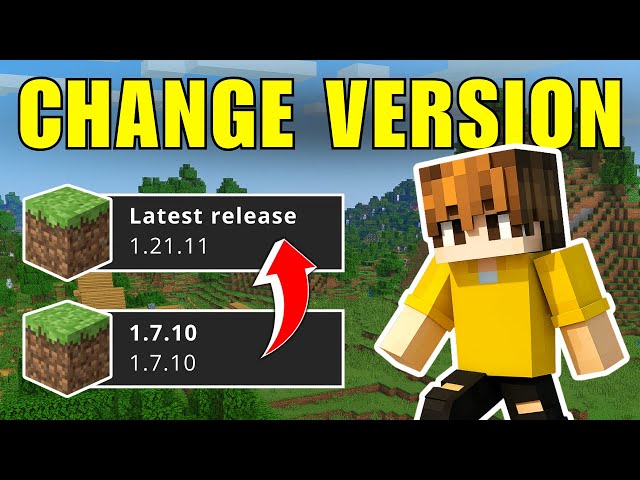 How To Change Version of Minecraft Java Edition