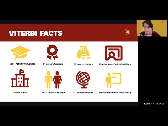 Master's & PhD Programs in Engineering and Computer Science at the USC Viterbi School of Engineering