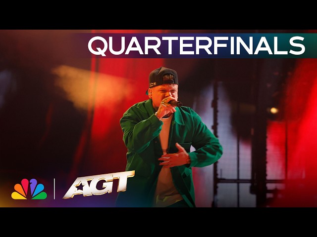 Luke Taleno FIGHTS For His DREAM With An Emotinal Rap Anthem | Quarterfinals | AGT 2026
