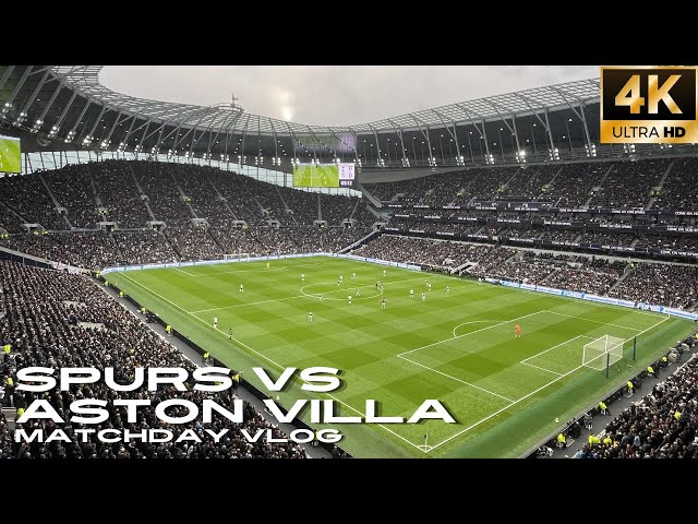 ⚽️ Premier League returns to Tottenham Hotspur Stadium ⚽️ Spurs vs Aston Villa on New Years Day [4K]