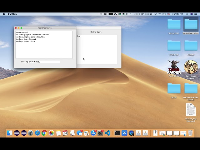 CS6650 Distributed System Final Project: Chat Room Application Demo