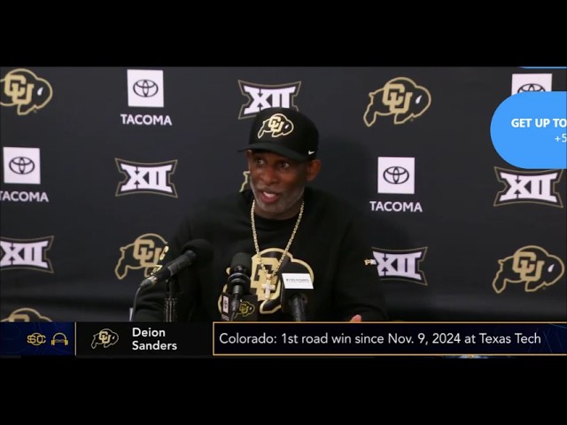 Deion Sanders Postgame PRESS CONFERENCE vs. Georgia Tech | Coach Prime Postgame vs. Georgia Tech