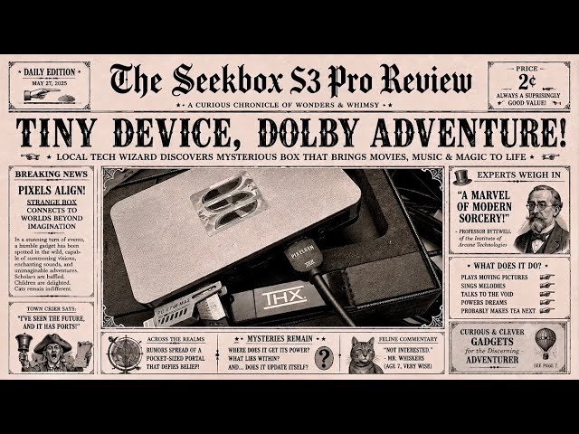 Now with Dolby Digital 5.1 - Seekbox S3 Pro - NeoTV NeoVOD setup tutorial and review