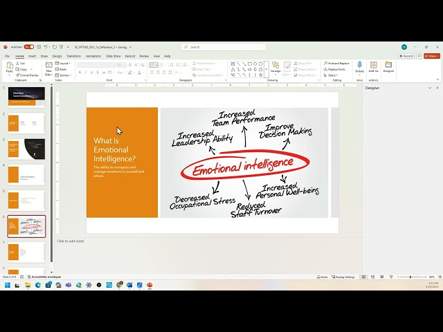 PowerPoint 365/2021 Module 1 Project 1a: Creating and Editing Presentations with Pictures