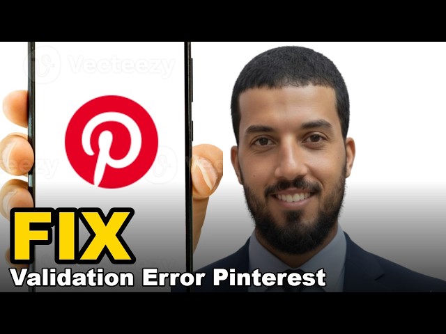 How To Fix Validation Error In Pinterest 2026 (Easy Solution)