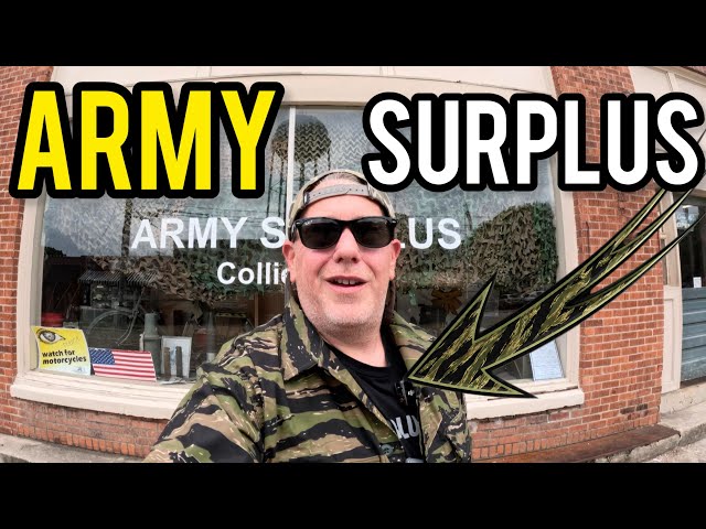 This Military Surplus Store Had It All! From Vintage WW2, GWOT & Even Tactical Gear! 