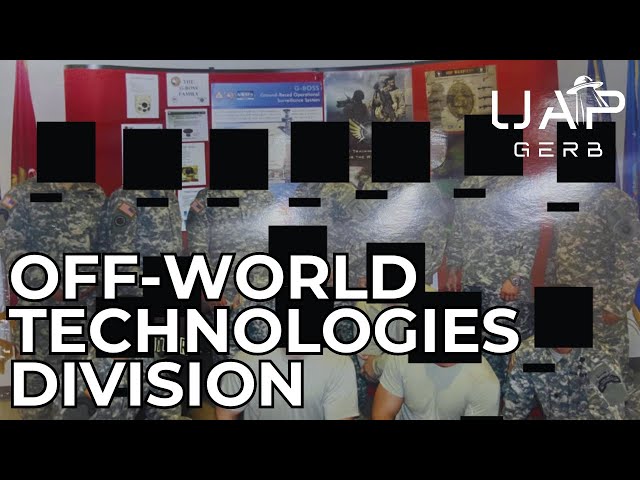 Off-World Technologies Division – UAP Technology Reverse Engineering