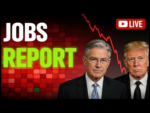 🔴BREAKING: SHOCKING NFP PRINT! NONFARM PAYROLLS & LIVE UNEMPLOYMENT!