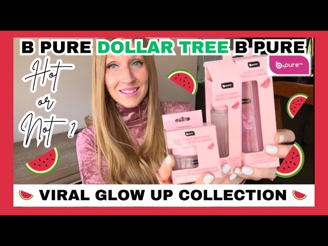 b pure Dollar Tree Viral Glow Up Collection Review | Must-Have Beauty Products