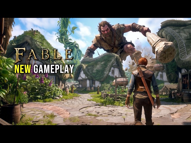 FABLE New Gameplay Demo 4K (New MASSIVE Open World RPG 2027)