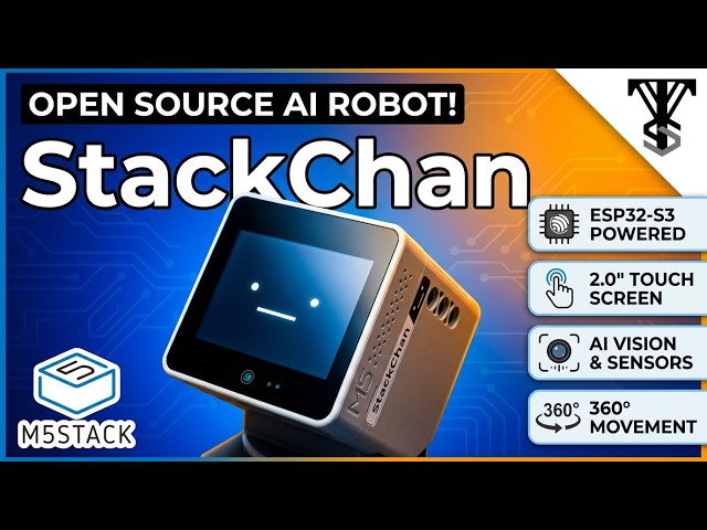 M5Stack Stackchan Ai Robot Kickstarter