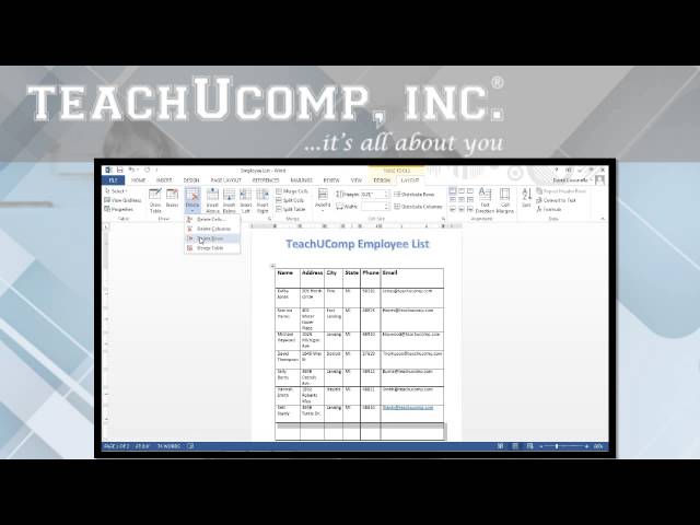TeachUcomp Inc: Mastering Microsoft Made Easy Training Package