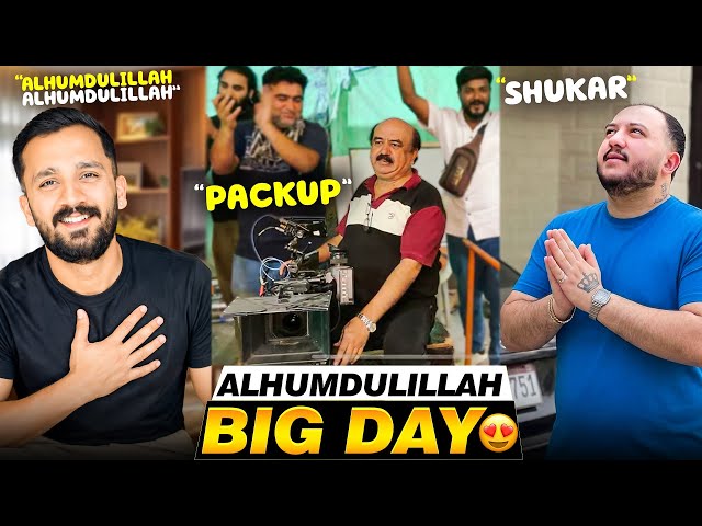 Allhumdullilah Big Day 🧿 New Project Ki Shoot Start Ho Gai😍