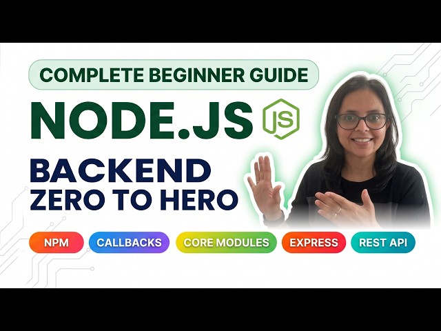 NodeJs tutorial for begineers | Part 1
