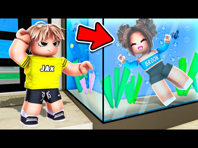  HIDE AND SEEK With My BROTHER In A ONE COLOR World..(Brookhaven)