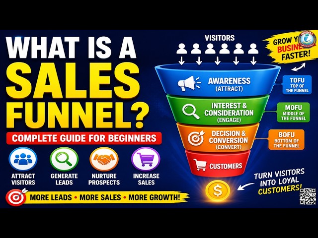 What is a Sales Funnel? | Complete Sales Funnel Explained for Beginners