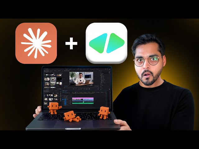 🟠Claude Code + ❇️Hyperframes: The Automated AI Video Editing Workflow