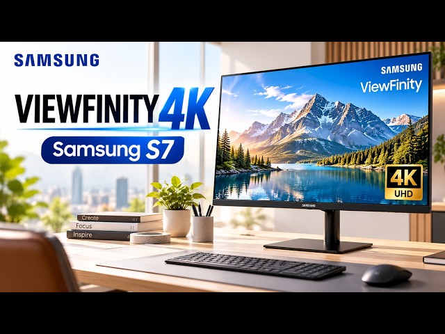 Samsung 27" ViewFinity S7 (S71H) 4K Review: Worth It?