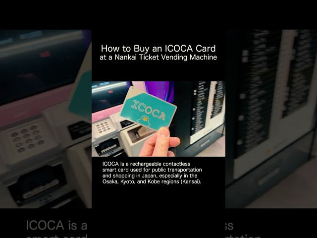 How to Buy an ICOCA IC Card in Japan (Fast & Easy Guide) 💳