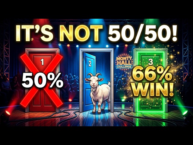 The Monty Hall Problem Explained with Bayes' Theorem