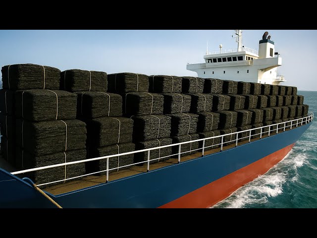 The Incredible Production Process of Korean Seaweed That Supplies 70% of the World