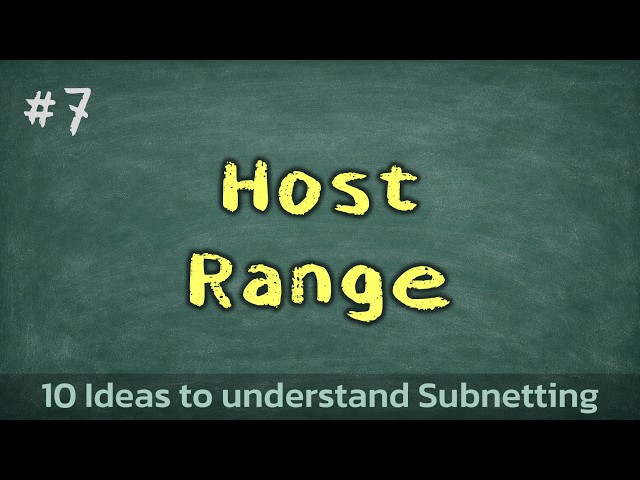 7️⃣ Every IP Between Network ID and Broadcast Is Usable