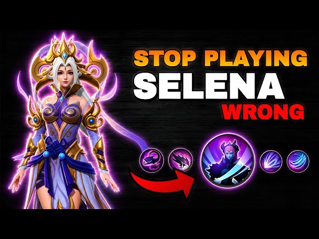 How to MASTER SELENA in MLBB 🔥 | Best Combos, Build & Pro Tips
