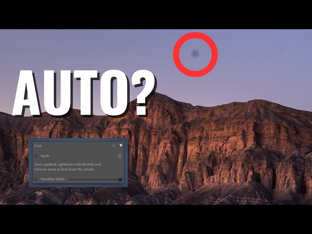 Does Lightroom’s Auto Spot Removal Work for Landscape Photography?