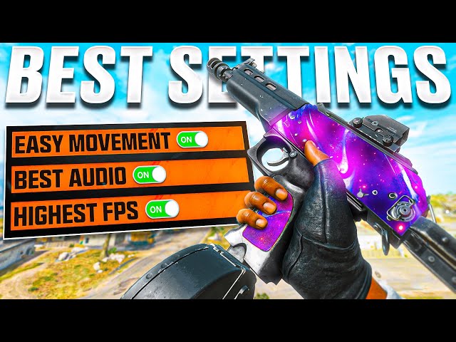 * NEW * Metaphor BEST SETTINGS in WARZONE 4... (#1 MOVEMENT / AUDIO / KEYBINDS / FPS TRICKS)