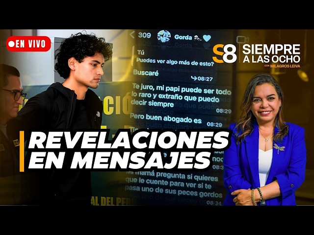 🟡 ¿QUÉ EVIDENCIAN LOS CHATS ENTRE ADRIÁN VILLAR Y FRANCISCA MONTENEGRO? | Siempre a las ocho