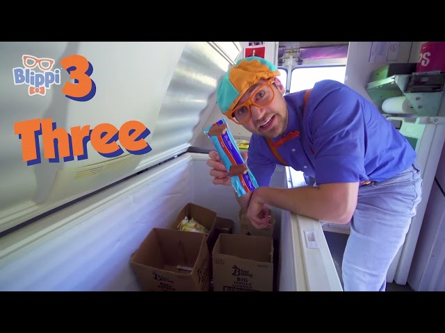 Blippi's Ice Cream Truck Exploration  | Blippi Video Learning For Kids