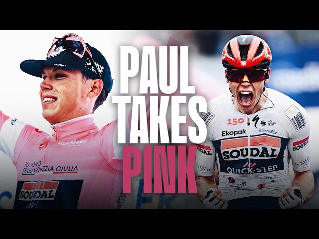 𝑺𝒊𝒊𝒊𝒊𝒊! Paul takes pink at the Giro d’Italia 💞🥹