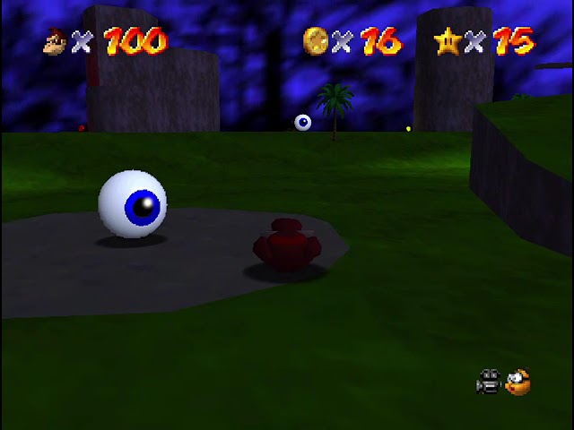 Super Mario 64 Coop Deluxe v1.4.1 Walkthrough Vortex with FavChars & Extra Characters Course 3-2 14