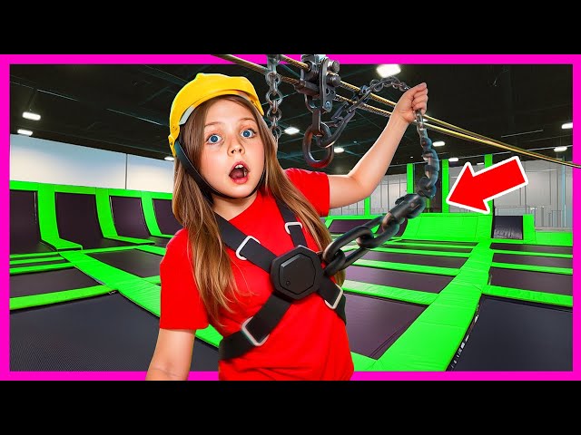 Facing My Fears! 😱 Trampoline Park Edition on Christmas Eve! 🎄