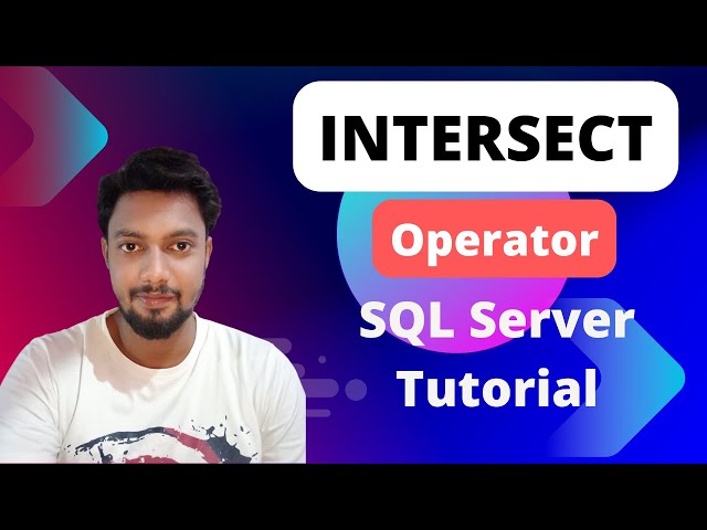 Intersect Operator in SQL Server #sqlserver #sql #sqlforbeginners #ssms #nishantgupta #techyatra